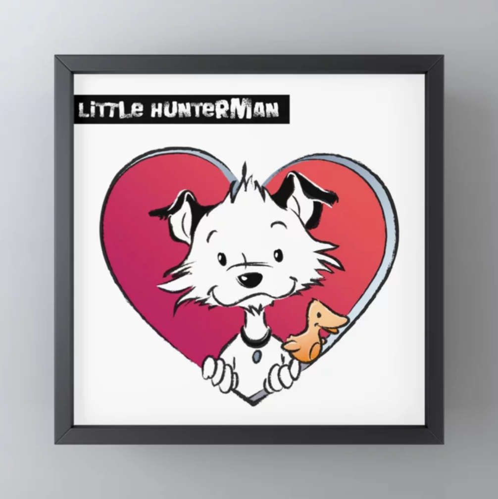 Little Hunterman Love Print