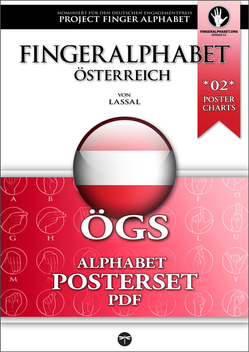 Fingeralphabet Österreich – die zweite Postersammlung von Project FingerAlphabet von S.T. Lassal