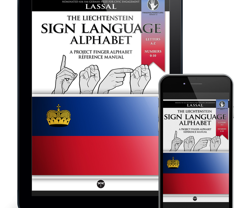 The Liechtenstein Sign Language Alphabet: Letters A-Z, Numbers 0-10