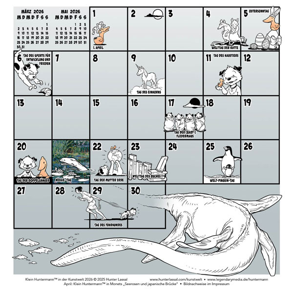 April 2026 Kalendarium