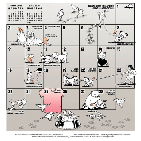 Februar 2026 Kalendarium