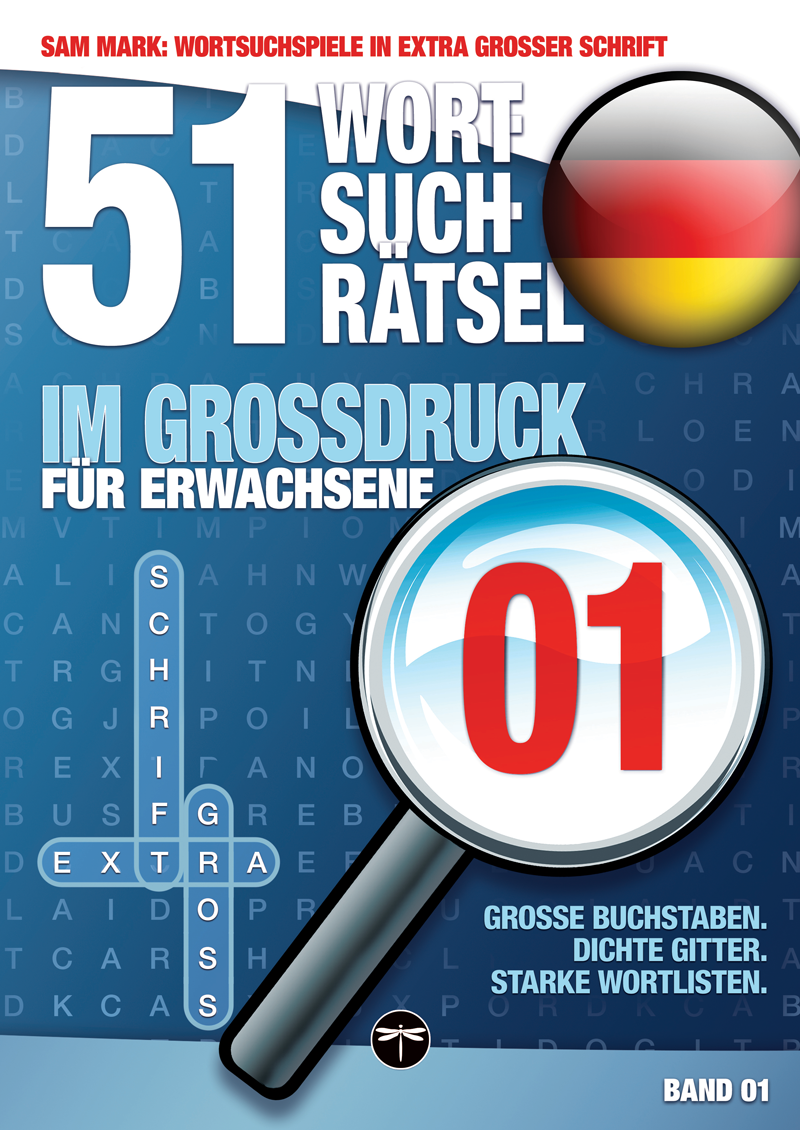 978386469-135-5-SAM-MARK-01-01_front_800 Sam Mark, Wortsuchrätsel in extra großer Schrift, Titelbild von Band 01